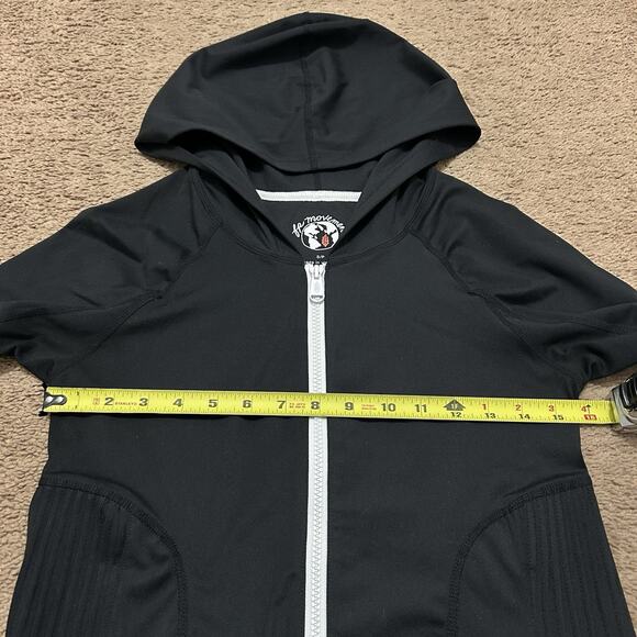 Free People Movement Women's Playin' For Keeps Layer Black Jacket Size Small - Picture 3 of 8